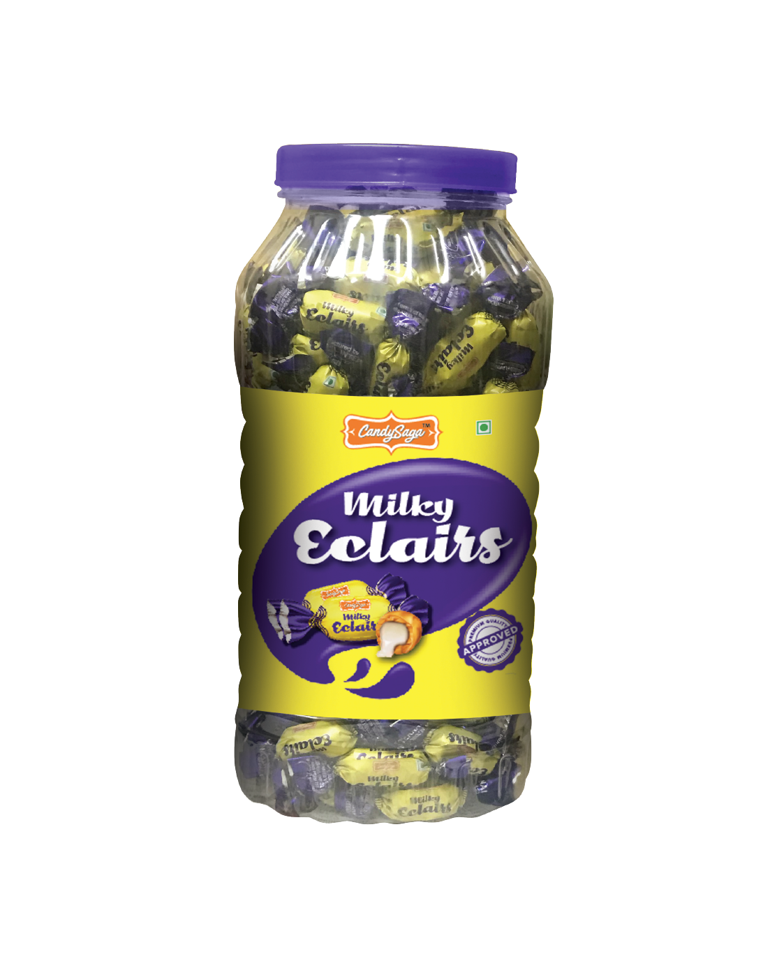 Milky Eclairs Jar