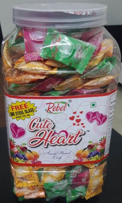 Cute Heart Jar